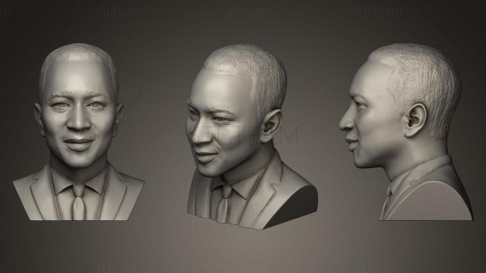 3D модель Джон Легенд (STL)